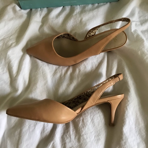 Seychelles Ornament Nude Leather heels size 8 - Picture 3 of 5